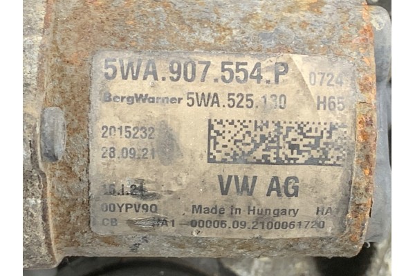 REAR DIFFER BRIDGE VW PASSAT B8 5WA907554P 2 0 280HP Sedan Limousine Installation side rear