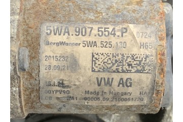 REAR DIFFER BRIDGE VW PASSAT B8 5WA907554P 2 0 280HP Sedan Limousine Installation side rear