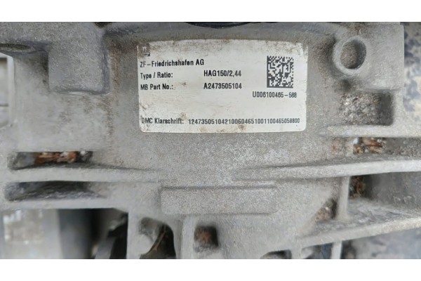 Mercedes GLB x247 19 23 Bridge Dyfer Rear A2473505104 Catalog number of the part a2473505104