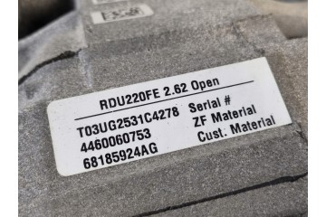 Diferencial Trasero Dodge Charger 2021 68185924AG