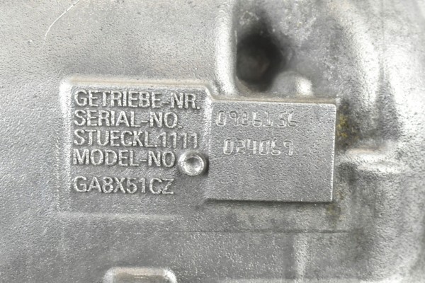 GEARBOX AUTOMATIC GA8X51CZ 5A047D3 BMW G20 Part manufacturer BMW OE