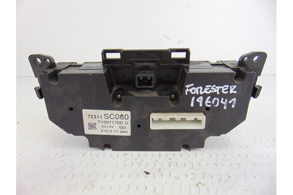72311SC060 MANDO CLIMATIZADOR SUBARU FORESTER (S12/SH) XS Classic 2010 72311SC060 196041 SUBARU - 4