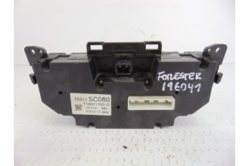 72311SC060 MANDO CLIMATIZADOR SUBARU FORESTER (S12/SH) XS Classic 2010 72311SC060 196041 SUBARU - 4