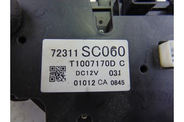 72311SC060 MANDO CLIMATIZADOR SUBARU FORESTER (S12/SH) XS Classic 2010 72311SC060 196041 SUBARU - 5