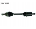 SKF VKJC 1197 HALF AXLE BMW X3 LE 2 0 2 5 3 0 599MM 30Z 27Z Part manufacturer SKF