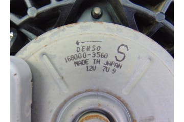 168000-3560 ELECTROVENTILADOR MITSUBISHI SPACE WAGON (N80/N90) 2.4 Family 2000 168000-3560 196461 MITSUBISHI - 3