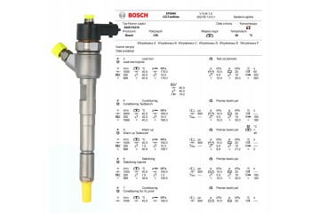 Inyector Bosch para diésel europeo 0 445 110 239