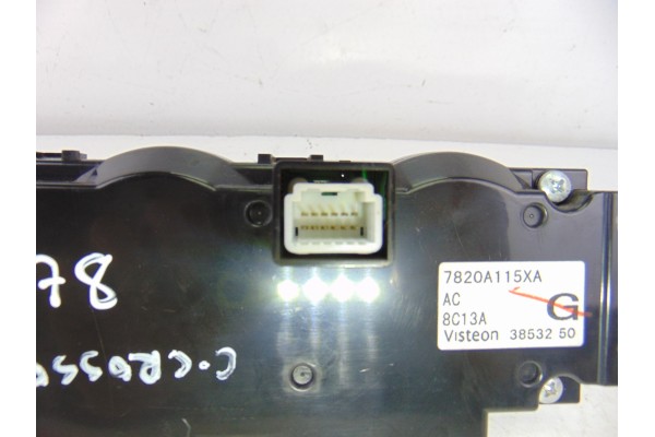 7820A115XA MANDO CLIMATIZADOR CITROEN C-CROSSER VTR 2009 7820A115XA 202178 CITROEN - 1