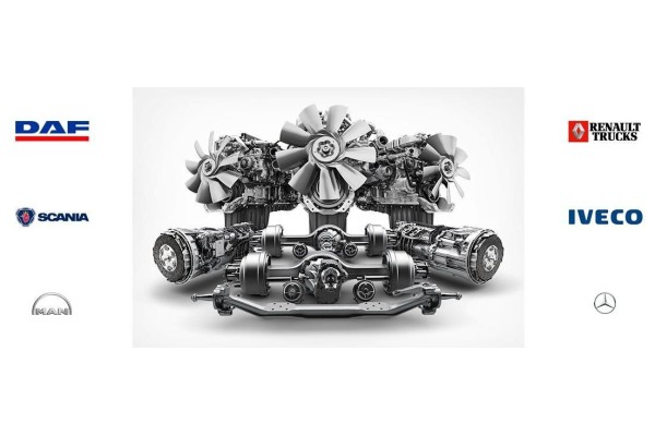 Base de Deshumidificador DAF LA8637 K116871N52