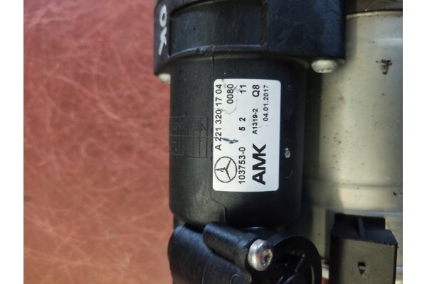MERCEDES SUSPENSION COMPRESSOR A2213201704 Quality of parts according to GVO O original with manufacturer s logo OE