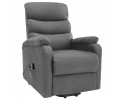 Reclining chair massage chair lifted light grey fabric Part manufacturer Mec Diesel