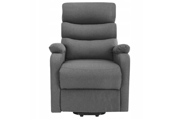 Reclining chair massage chair lifted light grey fabric Catalog number of the part 321246