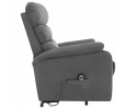 Reclining chair massage chair lifted light grey fabric Catalog number of the original IVECO 41216844