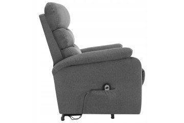 Reclining chair massage chair lifted light grey fabric Catalog number of the original IVECO 41216844