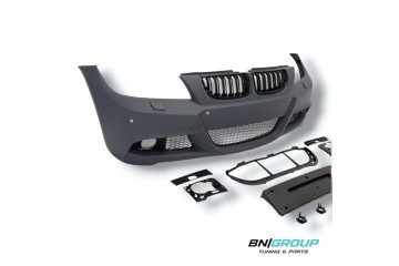 Front bumper Kidney Grill M package BMW E90 E91 prelift bumper Mtech Installation side front