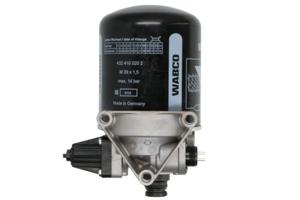 Dehumidifier 8 5 bar WABCO 432 410 079 0 Catalog number of the part 4324100790