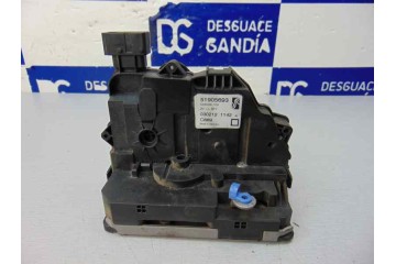 51905693  CERRADURA PUERTA DELANTERA DERECHA FIAT III PUNTO (199) Easy 2012 51905693 184013 FIAT - 1