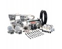 2 Compressors VIAIR 444C Chrome DUAL PACK