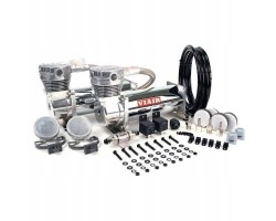 2 Compressors VIAIR 444C Chrome DUAL PACK
