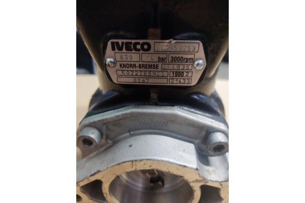 COMPRESSOR IVECO LK4935 NEW Catalog number of the part LK4935 504353253