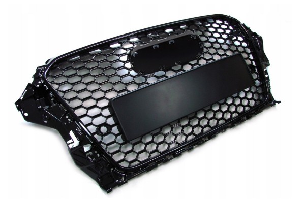 Audi A3 8V 12 RSlook grille glossy black BlackPiano PDC honeycomb Car type passenger cars