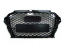 Audi A3 8V 12 RSlook grille glossy black BlackPiano PDC honeycomb Quality of parts according to GVO P replacement with original 