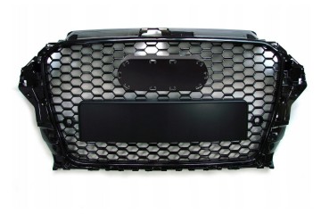 Audi A3 8V 12 RSlook grille glossy black BlackPiano PDC honeycomb Quality of parts according to GVO P replacement with original 