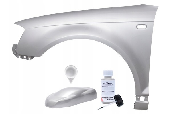 Mudguard Audi A3 8P left in colour LY7W new coating