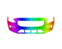 Front bumper VOLVO S60 III 02 19 Part manufacturer Blic