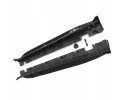 Side threshold steps for Mercedes GLC X253 C253 from 16 22 BLACK MAT Packaging status original