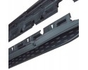 Side threshold steps for Mercedes GLC X253 C253 from 16 22 BLACK MAT Catalog number of the part 79676