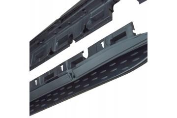 Side threshold steps for Mercedes GLC X253 C253 from 16 22 BLACK MAT Catalog number of the part 79676