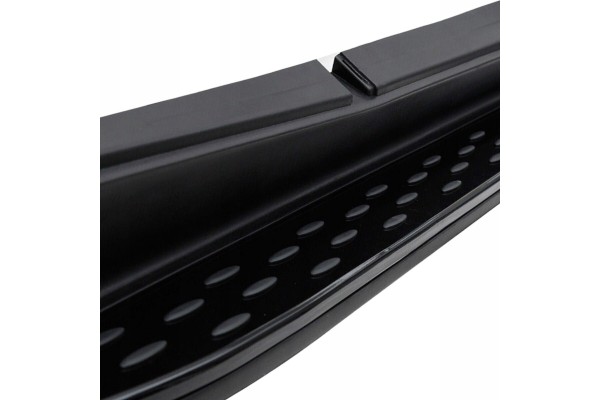Side threshold steps for Mercedes GLC X253 C253 from 16 22 BLACK MAT Part manufacturer ST PARTS