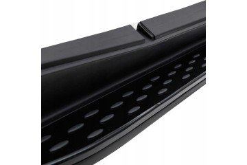 Side threshold steps for Mercedes GLC X253 C253 from 16 22 BLACK MAT Part manufacturer ST PARTS
