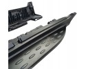Side threshold steps for Mercedes GLC X253 C253 from 16 22 BLACK MAT Customs tariff code 87082990