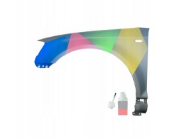 Mudguard Audi A3 8P Each Colour Left 04 08 with hole for direction indicator varnish