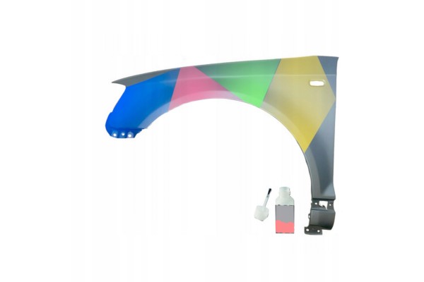 Mudguard Audi A3 8P Each Colour Left 04 08 with hole for direction indicator varnish