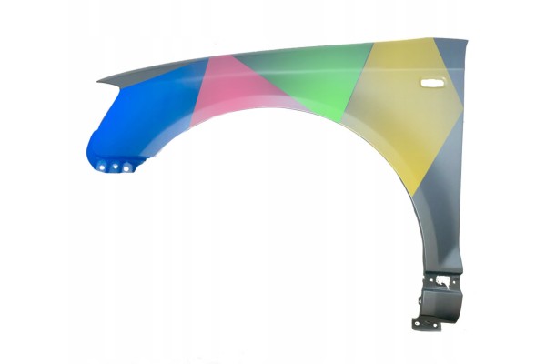 Mudguard Audi A3 8P Each Colour Left 04 08 with hole for direction indicator varnish Packaging status original