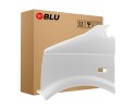 BLU Mudguard VW T5 TRANSPORTER MULTIVAN R902 left white 03 15 front