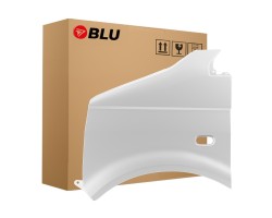 BLU Mudguard VW T5 TRANSPORTER MULTIVAN R902 left white 03 15 front