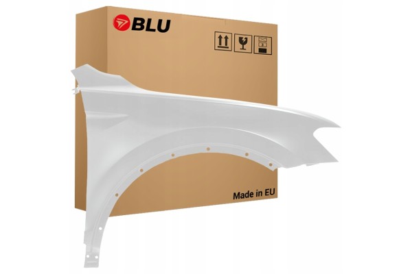 BLU Mudguard VW TIGUAN II LC9A right white 16 20 front PureWeiss
