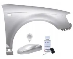 Guardabarros Derecho para Audi A3 8P - Plateado (Pieza de Repuesto)