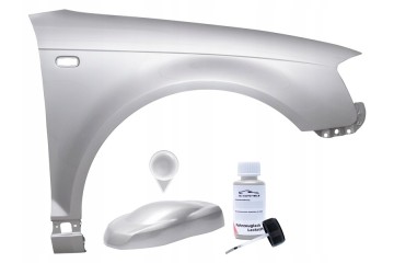 Mudguard Audi A3 8P right in colour LY7W new coating