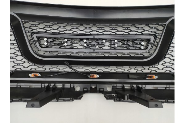 GRILL MOCK FRONT DODGE RAM 2019 2024 LED STYLE REBEL LED Car type passenger cars 4x4 SUV