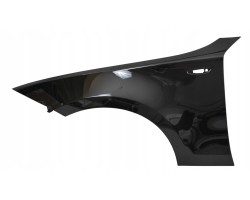 Mudguard BMW 1er E87 04 13 Mudguard left color code 668 new