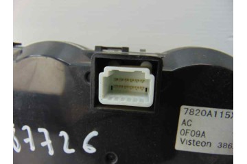 7820A115XB MANDO CALEFACCION / AIRE ACONDICIONADO MITSUBISHI ASX (GA0W) Motion 2WD 2010 7820A115XB 187726 MITSUBISHI - 1