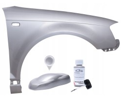 Mudguard Audi A3 8P right in colour LY7H new coating