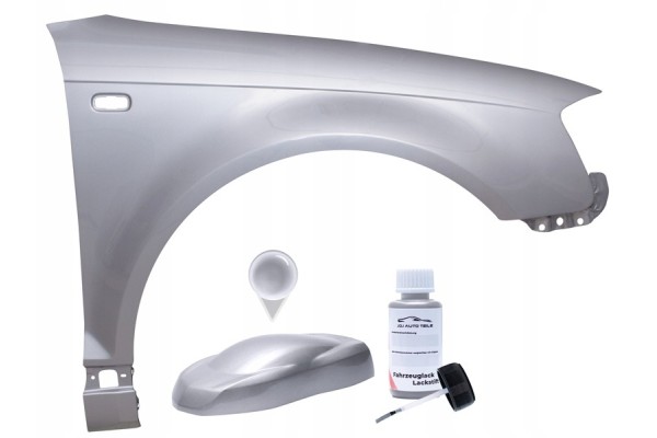Mudguard Audi A3 8P right in colour LY7H new coating