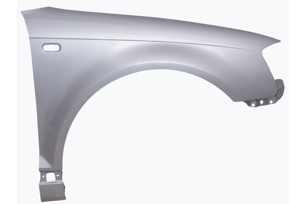 Mudguard Audi A3 8P right in colour LY7H new coating Catalog number of the part EZ1032