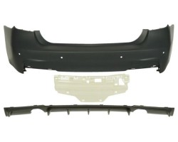 Rear bumper M PREF PDC set two pipes BMW 3 F30 F31 F80 SDN 10 11 06 19